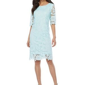 Cute Mint Lace Dress